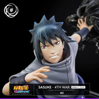 Naruto - Sasuke Uchiwa Ikigai - 4th War - Resin Statue 1/6 By Tsume