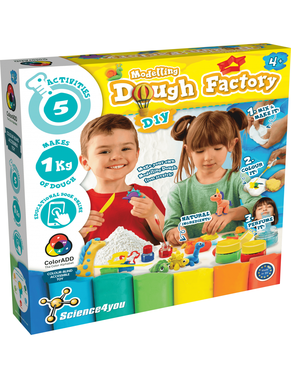 Science4you Modelling Dough Factory - The Toy Store - Best Toys in Lebanon