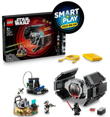 LEGO Star Wars Tie Fighter Smart Play box with model parts and mini figures