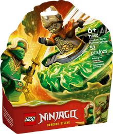 Lloyd vs. Earth Monster Spinner Spielset-Packung mit Lloyd-Miniﬁgur und Monster-Spinner