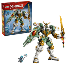Ninjago Titan Mech 15th anniversary box, green and gold battle robot