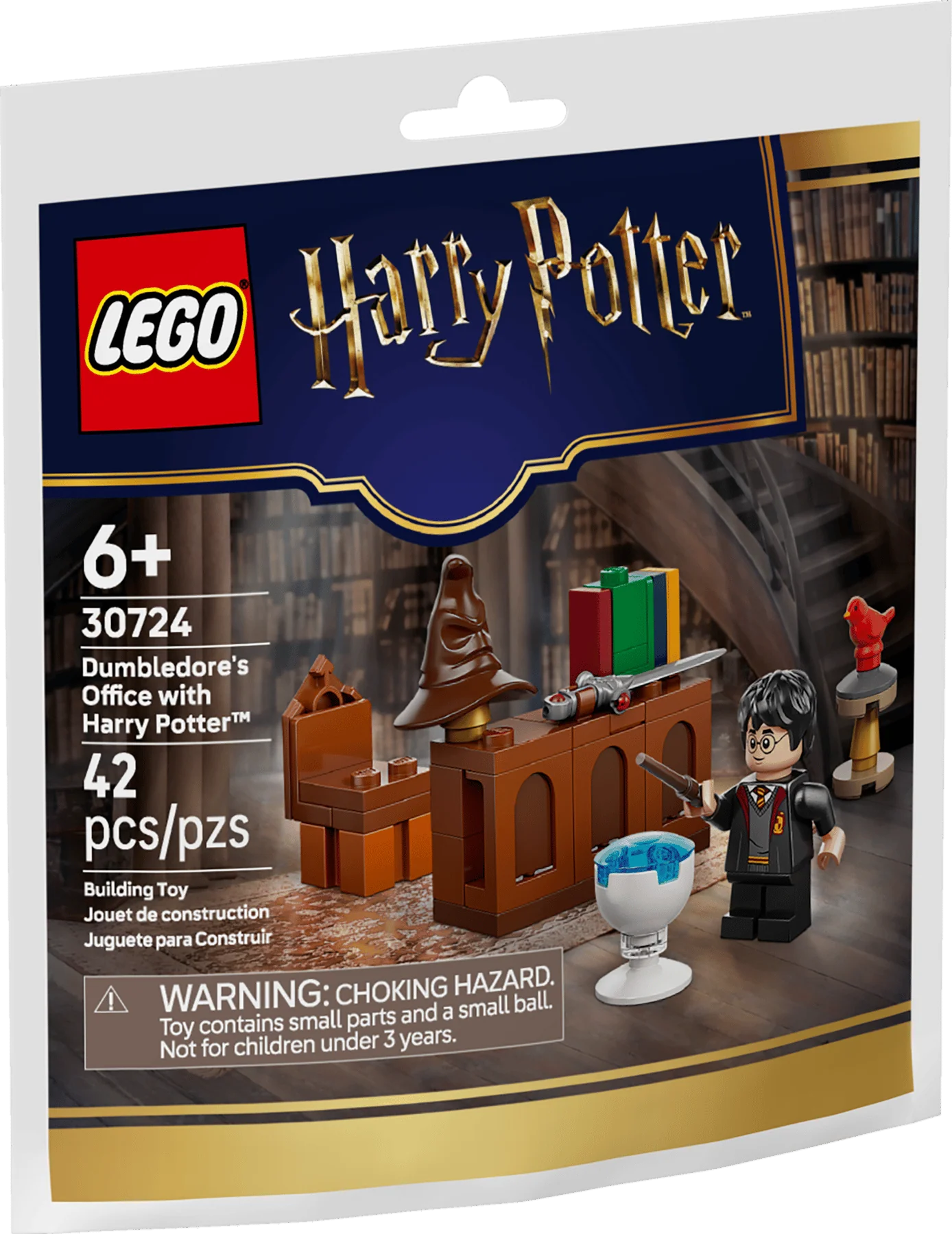 LEGO Harry Potter 30724 Dumbledore's Office box, age 6+, 42 pcs