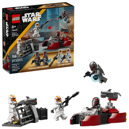 Battle Pack „Siege of Mandalore“: LEGO Star Wars Set mit 116 Teilen und Figuren