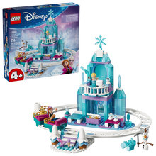 Elsa Ice Castle & Snow Ride LEGO set with track and figures