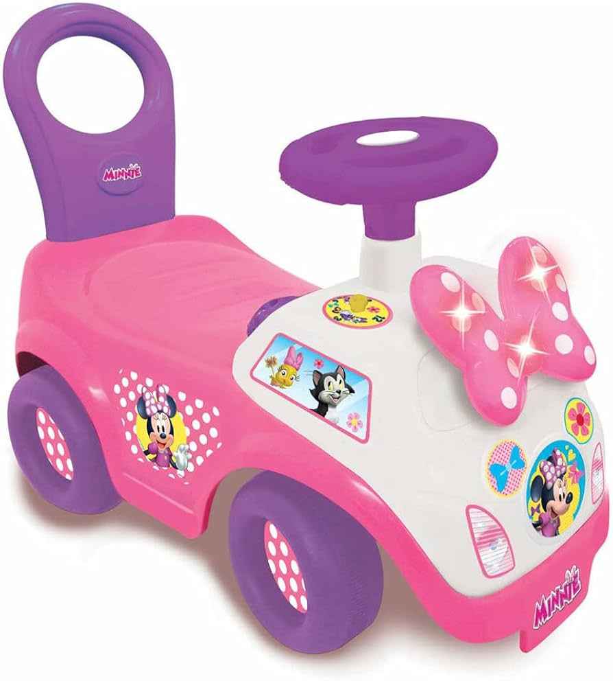 Limited Girls Disney Light N' Sound Minnie Mouse Ride-On