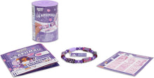 Purple capsule blind pack, bead bracelet and Aphmau sticker cards