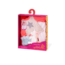 Unicorn Wishes, Pajama Outfit with Unicorn for 18-inch Dolls