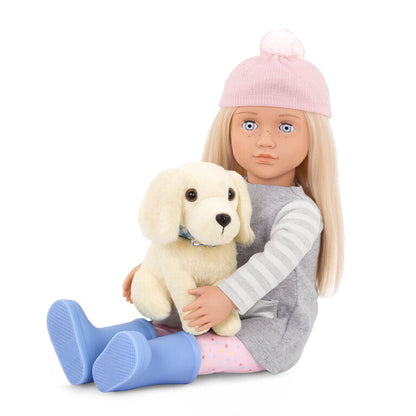 Meagan, 18-inch Doll & Pet Set