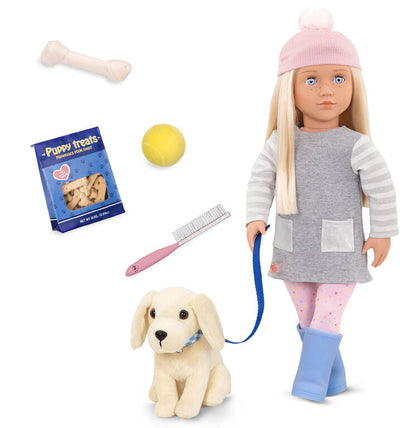 Our Generation, Meagan, 18-inch Doll & Pet Set - The Toy Store, Best Toys in Lebanon