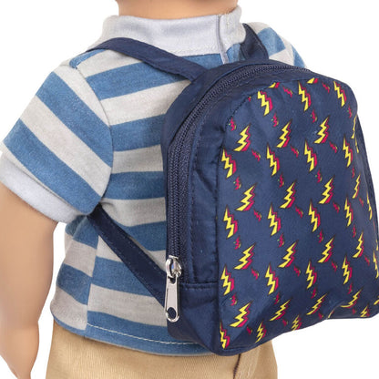 Leo Boy Doll W/ School Polo