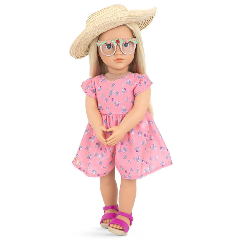 Our Generation - Dahlia Floral Printed Dress/Sunhat - The Toy Store, Best Toys in Lebanon