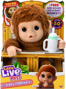 Little Live Pets My Baby Monkey Plush