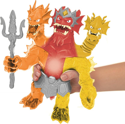 Heroes of Goo Jit Zu Stretch Strikers King Hydra Figure with Triple Attack