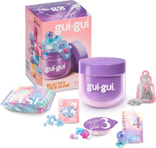 Scented slime kit with purple slime jar, box, and DIY slime accessories