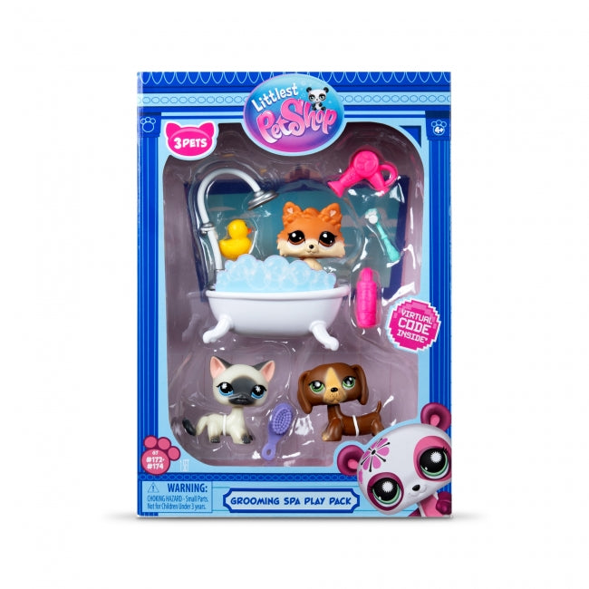 Littlest Pet Shop 2025 Generation 7 Grooming Spa Play Pack - The Toy Store