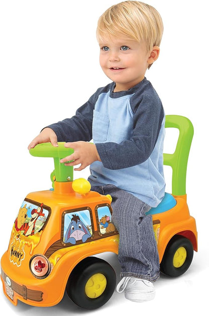 My First Adventure Ride-On: Pooh Honey Van - Disney Lights & Sounds Foot-to-Floor Vehicle