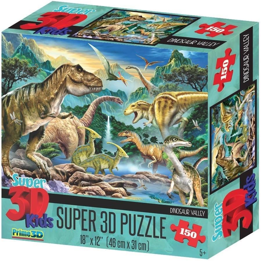 Prime 3D Dinosaur Valley Puzzle The Toy Store - Toys