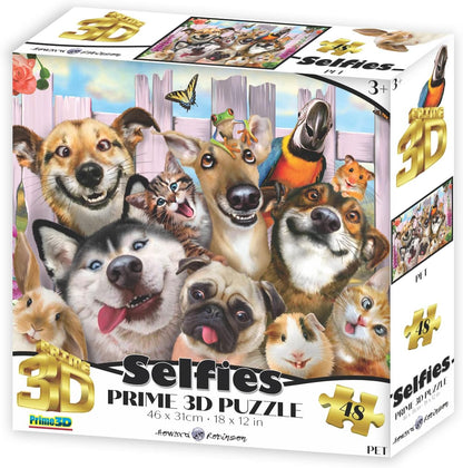 Prime 3D Pet Selfie Puzzle The Toy Store - Toys