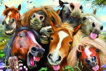 Horses Selfie Puzzle