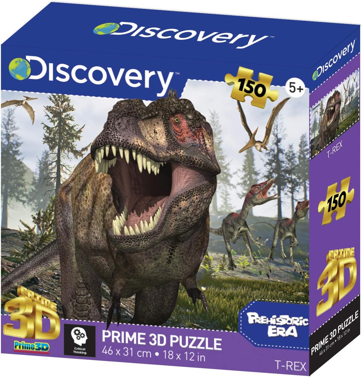 Prime 3D Discovery T-rex Puzzle The Toy Store - Toys