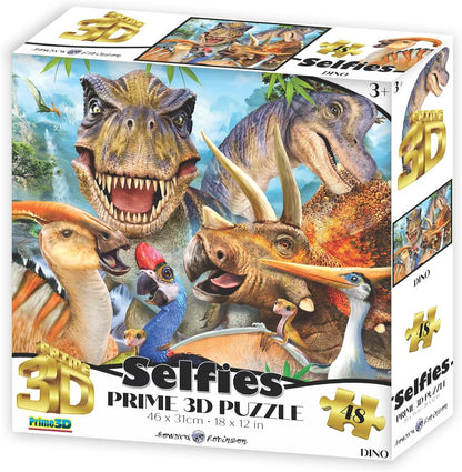 Prime 3D Dinosaurs Selfie Puzzle The Toy Store - Toys