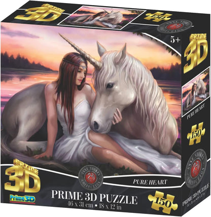 Prime 3D Anne Stokes Pure Heart Sunset Puzzle The Toy Store - Toys