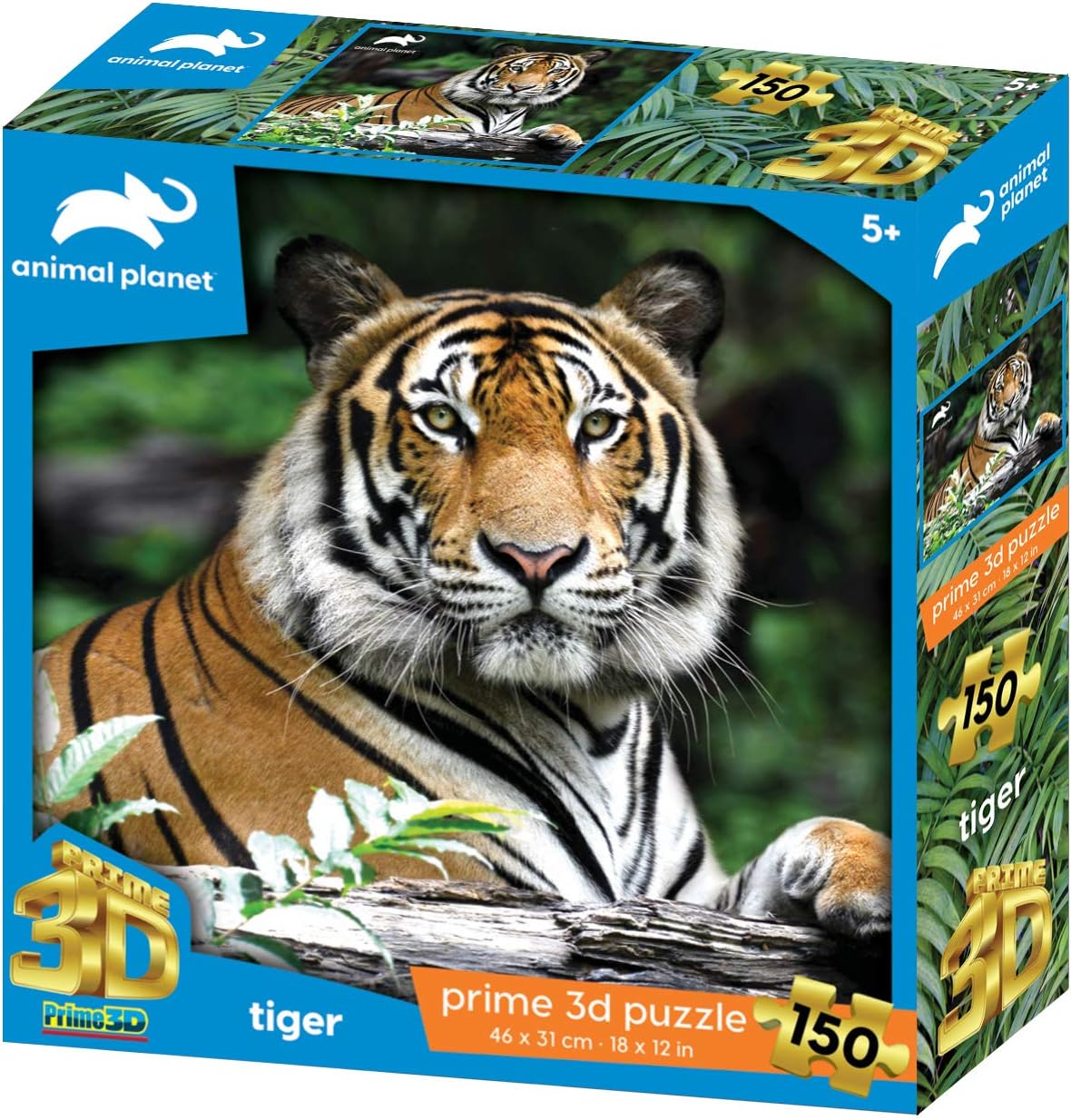 Prime 3D Jigsaw Tiger Puzzle 150pcs The Toy Store - Toys