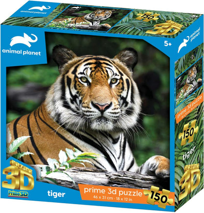 Prime 3D Jigsaw Tiger Puzzle 150pcs The Toy Store - Toys