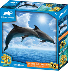 Prime 3D Dolphins Puzzle The Toy Store - Toys