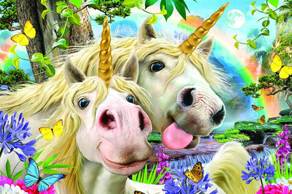 Unicorn selfie Puzzle