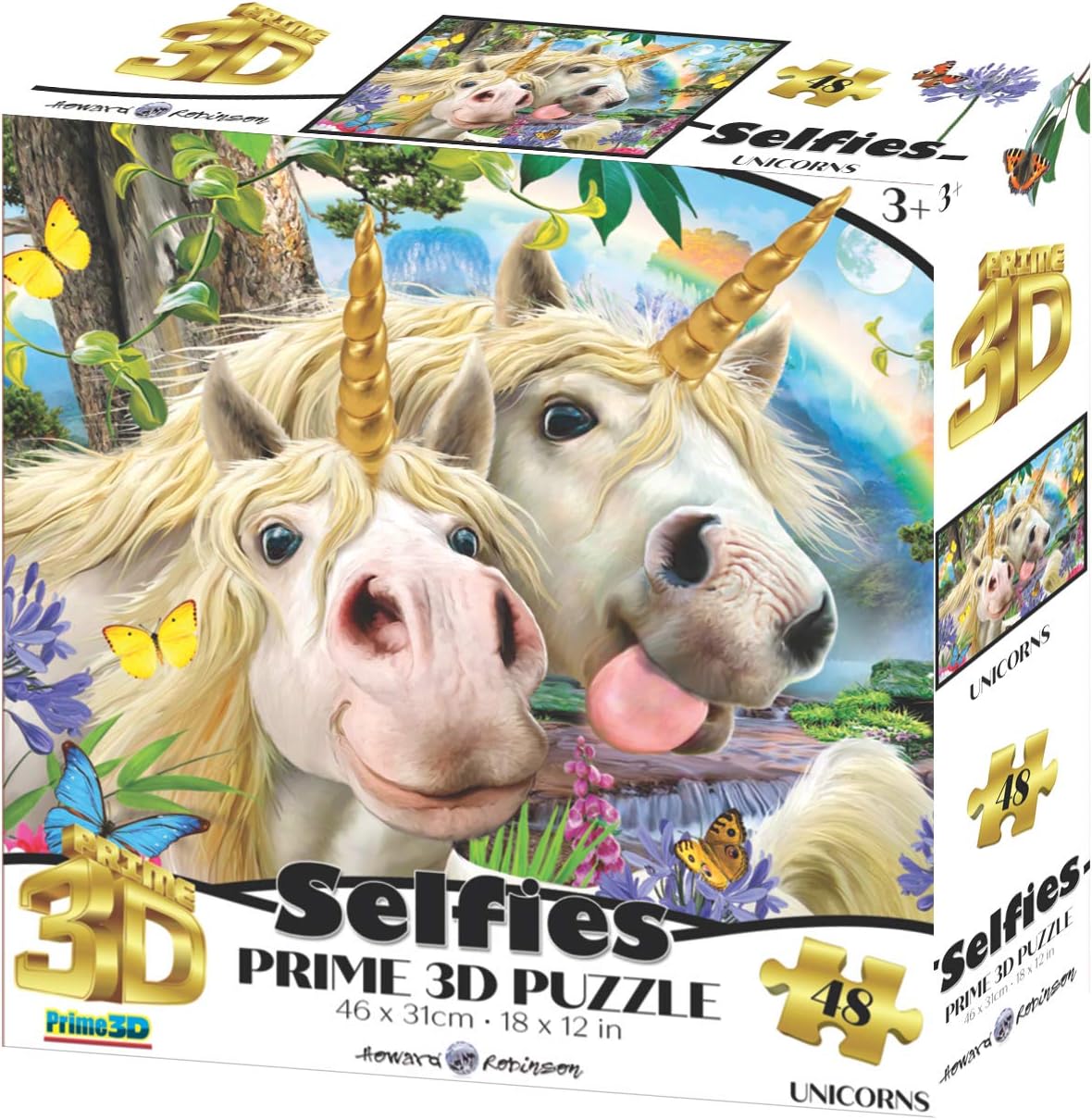 Prime 3D Unicorn selfie Puzzle The Toy Store - Toys