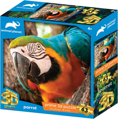 Prime 3D Parrot Puzzle The Toy Store - Toys