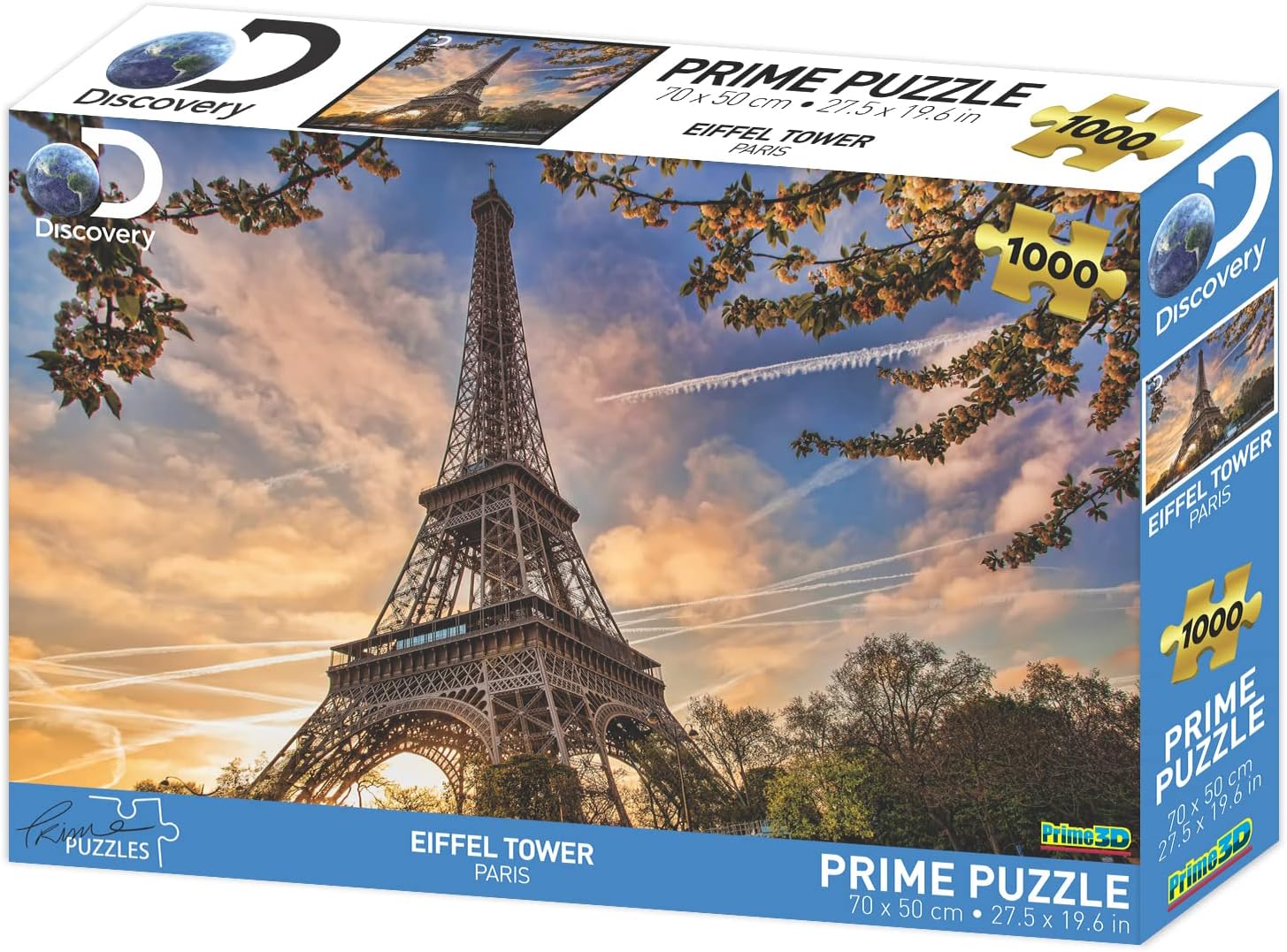 Prime 3D Eiffel Tower Jigsaw Puzzle The Toy Store - Toys