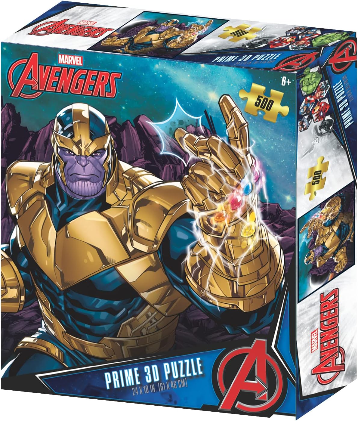 Prime 3D Thanos Puzzle 500pcs The Toy Store - Toys