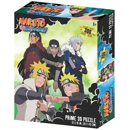 Prime 3D Naruto Warriors Of The Hidden Leaf Puzzle The Toy Store - Toys