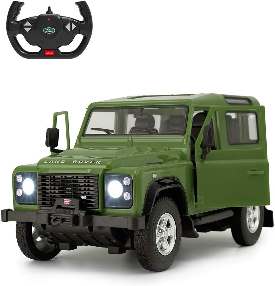 Rastar Land Rover Defender RC Car - 1:14 Land Rover Remote Control Toy Model Car The Toy Store - Toys