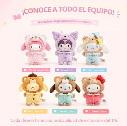 Sanrio Latte Baby Series Vinyl Face Plush Toy