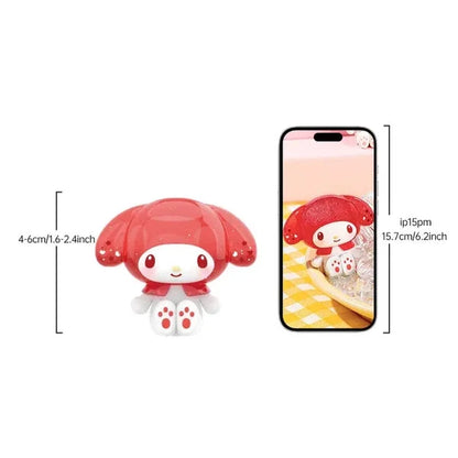 Top Toy My Melody & Kuromi Ramune Style Mini Figures Surprise Bag By (1 Random Piece)