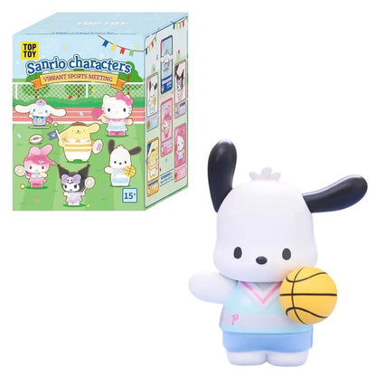 Sanrio Characters Vibrant Sports Meeting Series Figure Blind Box