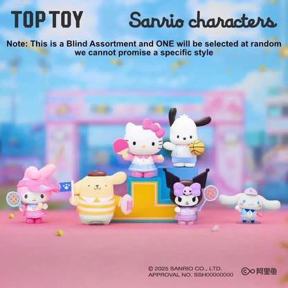 Sanrio Characters Vibrant Sports Meeting Series Figure Blind Box