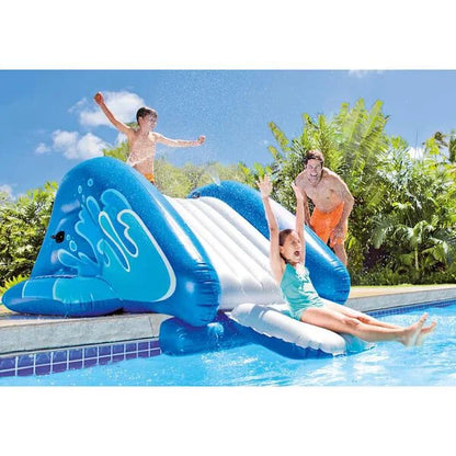 Inflatable Water Slide Kool Splash Blue