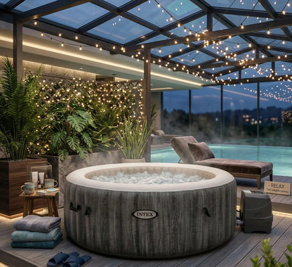 Garden SPA Greywood DELUXE for 6 people 216x71cm LED