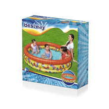 Butterfly inflatable play pool in retail box with Bestway branding