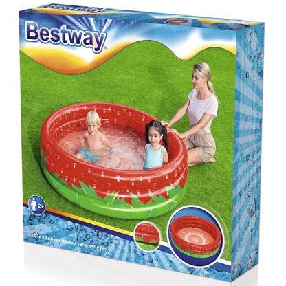 160×38 Cm Strawberry Pool 2+