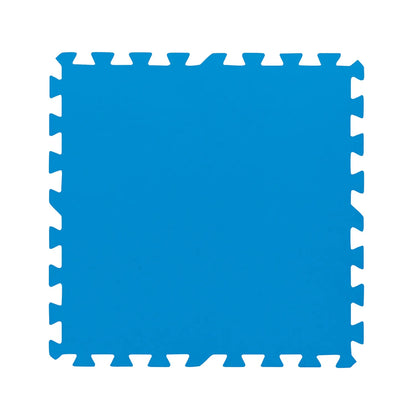 Pool- floor protector Set 9 pieces á 50 x 50 cm, blue