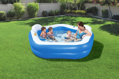 Family Fun Pool 213 x 206 x 69 cm, rectangular