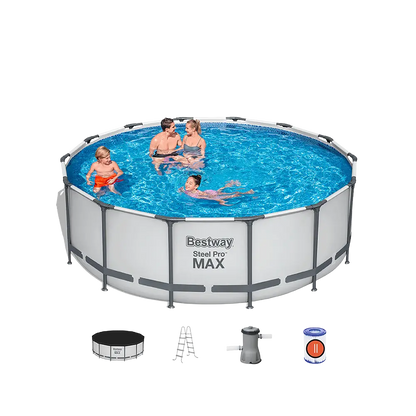 4.27mx1.22m 5612X Framed Pool Round with Accessories