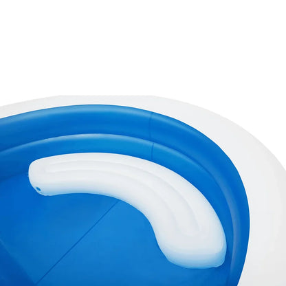 2.41mx1.40m Round Blue Inflatable Pool