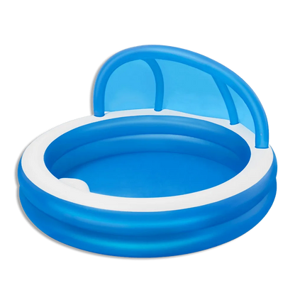 2.41mx1.40m Round Blue Inflatable Pool