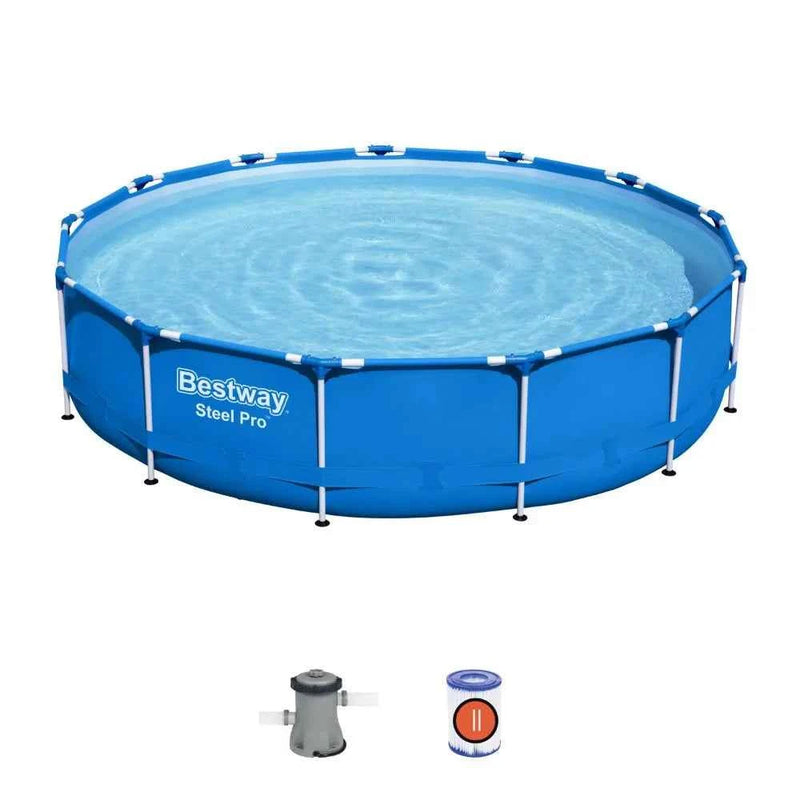 Steel Pro Round Pool Set 3.96m x 84cm